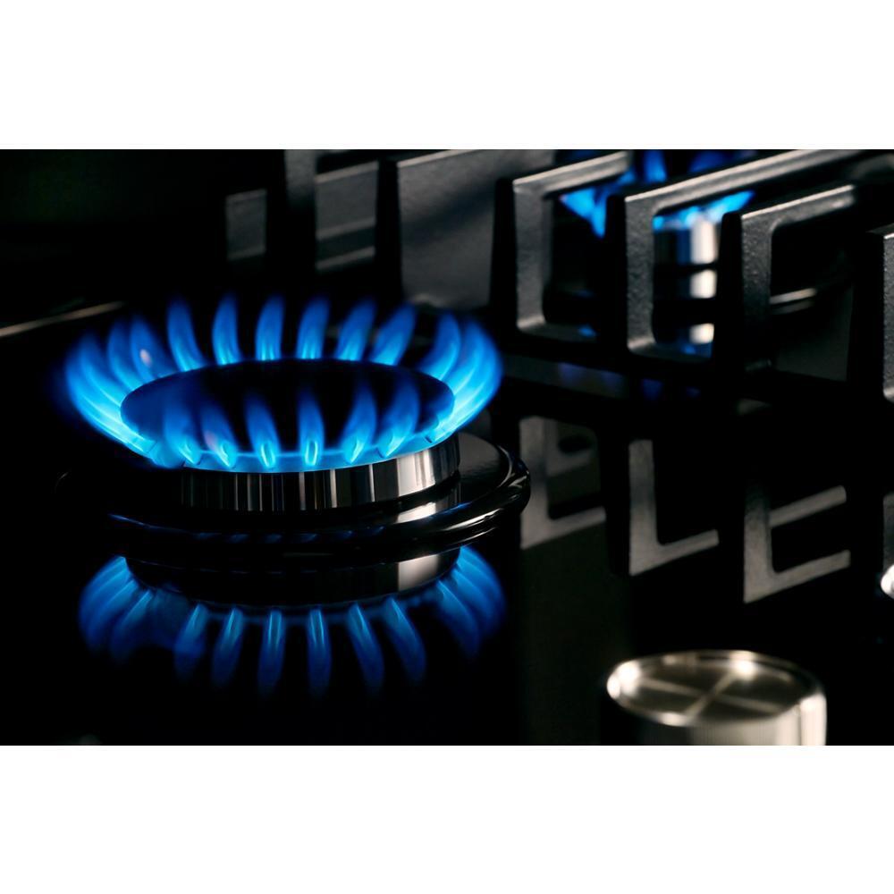 KITCHENAID KCGG530PBL KitchenAid 30"" Gas-on-glass Cooktop