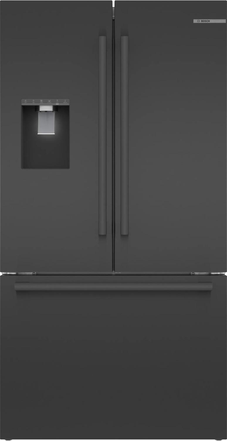 BOSCH B36CD50SNB 500 Series French Door Bottom Mount Refrigerator 36'' Black STAINLE...