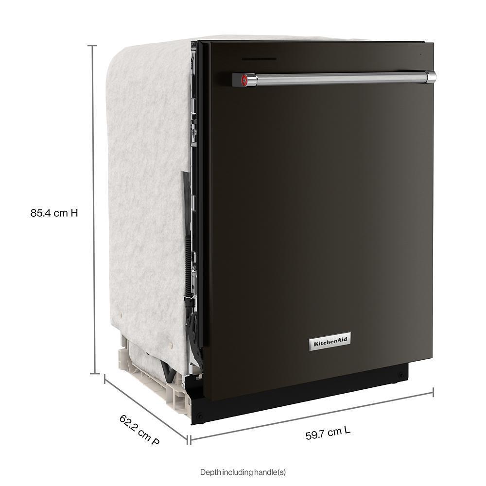KITCHENAID KDTE304RBS Third Level Jet Rack Dishwasher With 40+ Total Wash Jets, 41 Dba