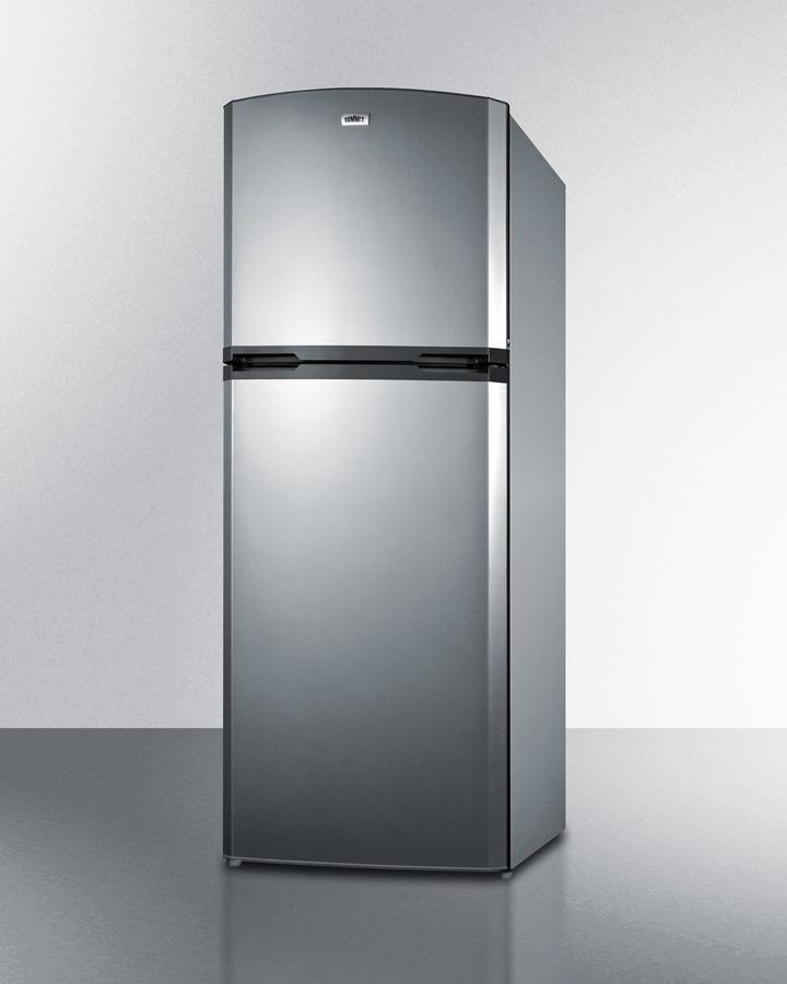 SUMMIT FF1427SS Counter Depth Frost-free Refrigerator-freezer With A 26"" Footprint ...