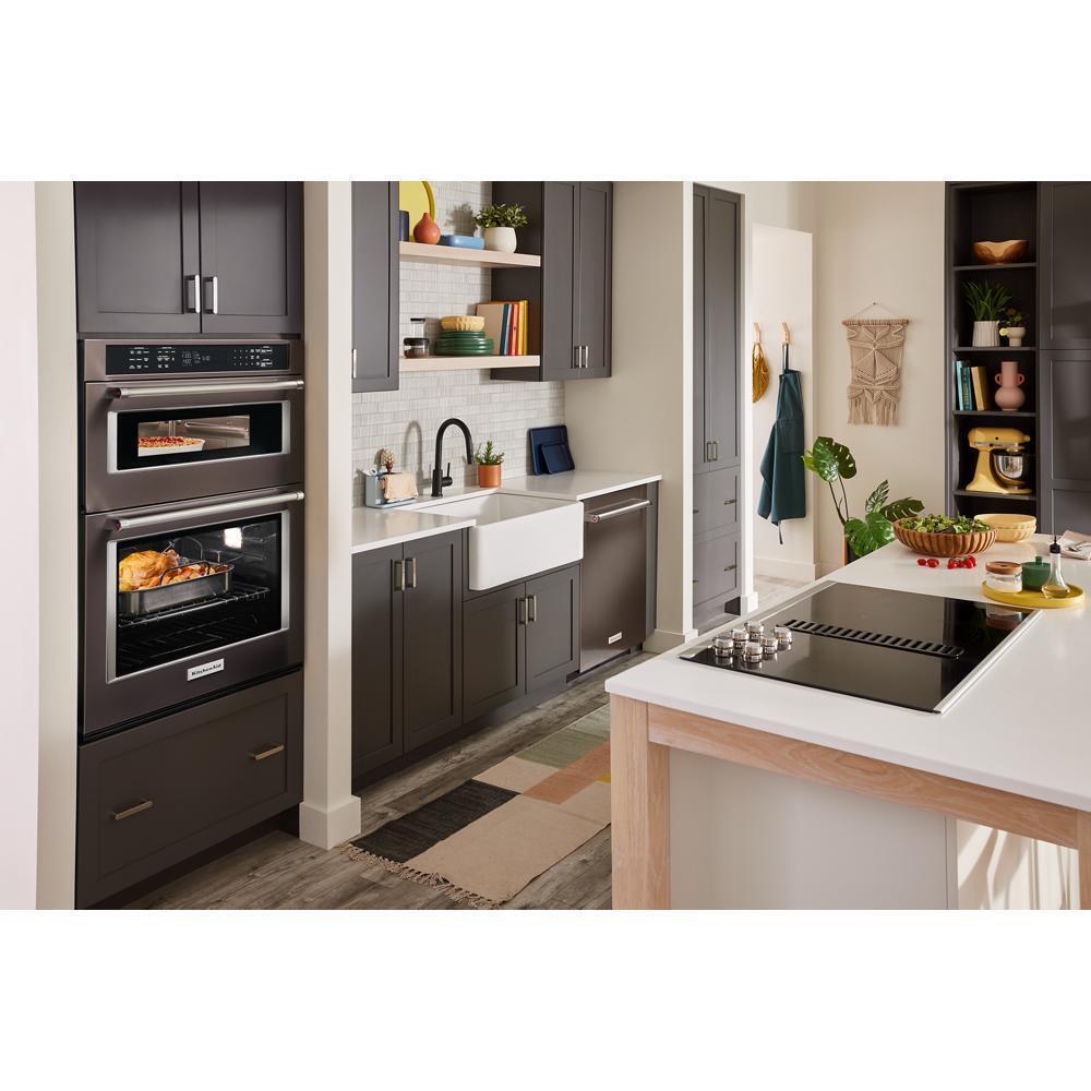 KITCHENAID KDTM804KBS 44 Dba Dishwasher With Freeflex Third Rack and LED Interior LIG...