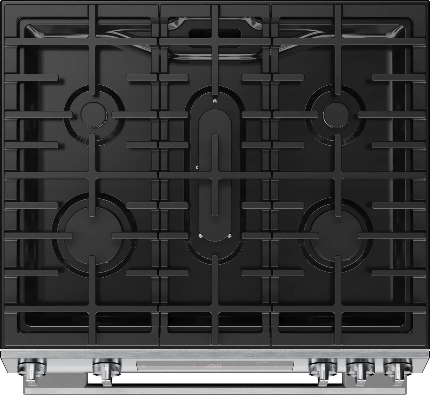 BOSCH HGF1050MUC Bosch 100 Series Freestanding Gas Range Stainless Steel