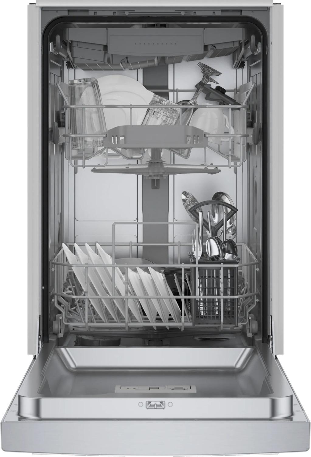BOSCH SPE53C55UC Bosch 300 Series Dishwasher 17 3/4"" Stainless Steel Spe53c55uc