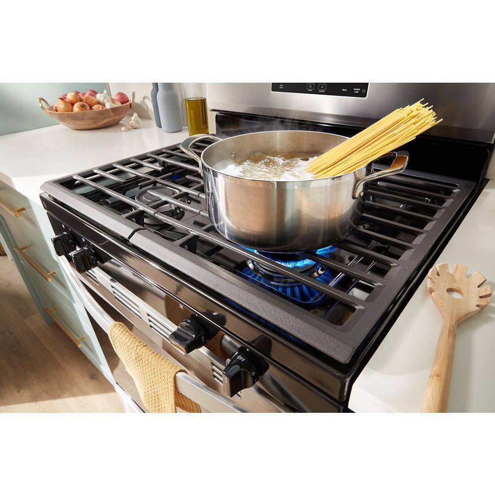WHIRLPOOL WFGS3530RW Whirlpool 30-inch Self Clean Gas Range With No Preheat Mode