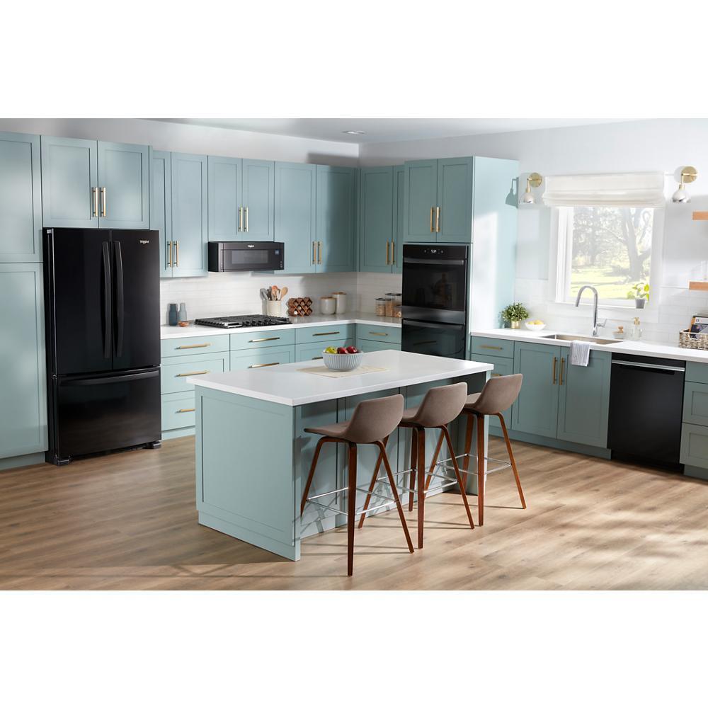 WHIRLPOOL WML75011HV Whirlpool 1.1 Cu. Ft. Low Profile Microwave Hood - Black Stainless