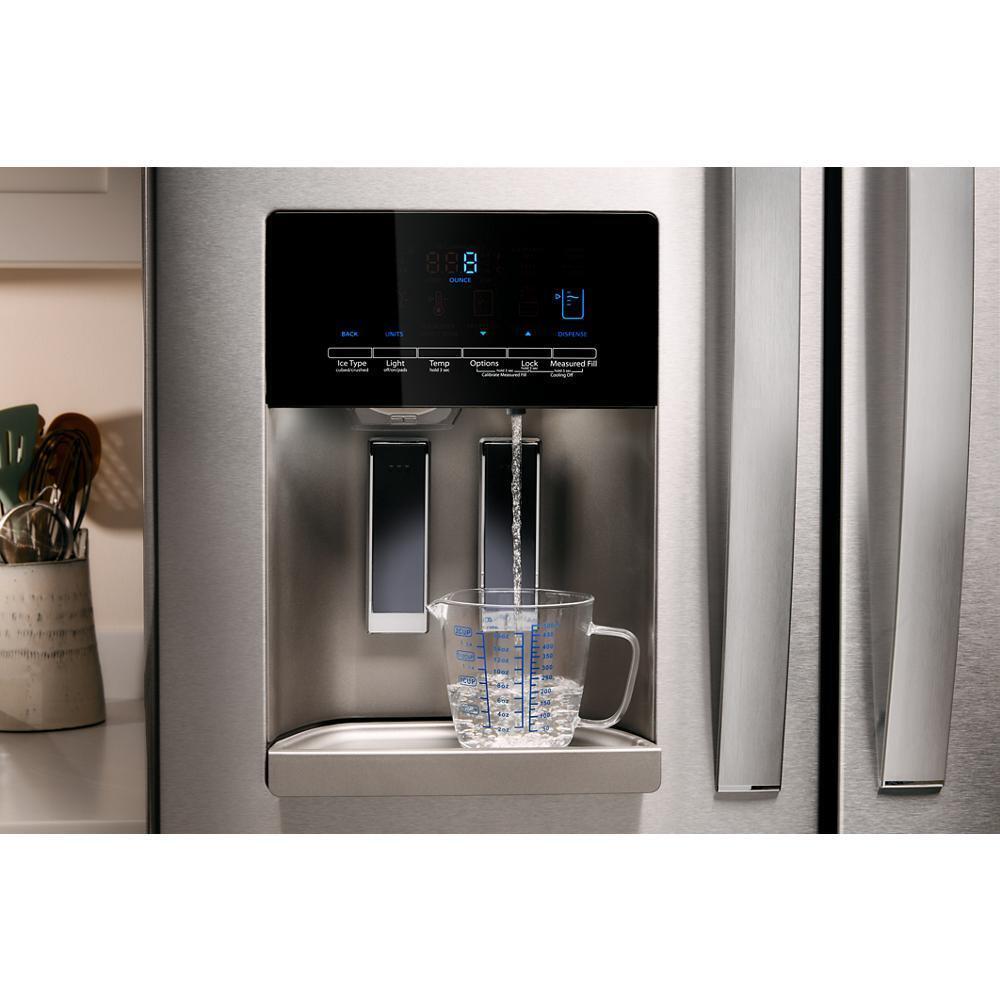 WHIRLPOOL WRMF3636RW Whirlpool 36-inch Wide French Door Bottom Mount Refrigerator