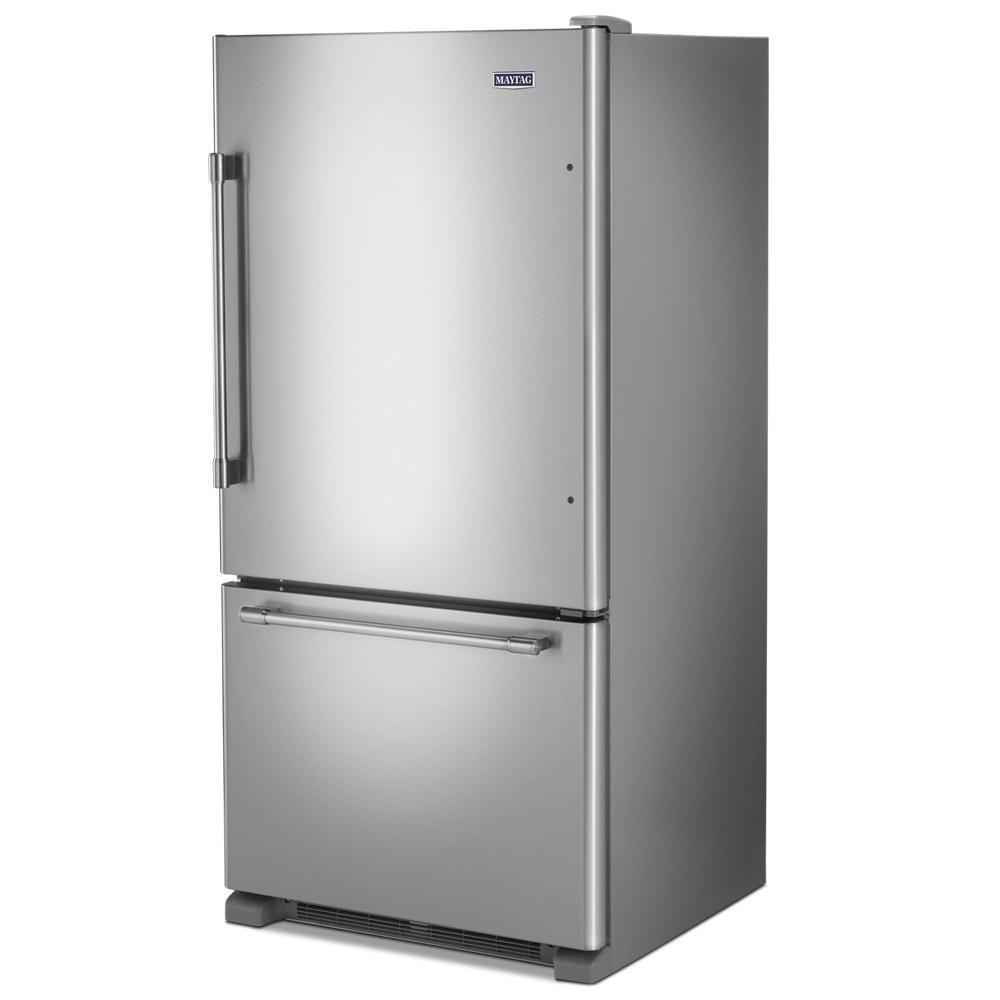 MAYTAG MBF2258FEZ Maytag 33-inch Wide French Door Refrigerator - 22 Cu. Ft. - FING...