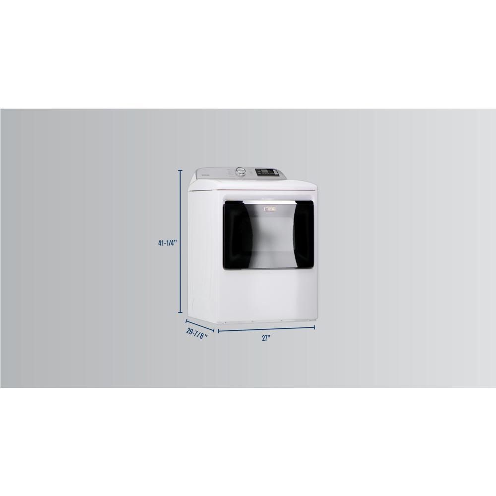 MAYTAG MED6230RHW Maytag 7.4 Cuft Elec Dryer W/hamper