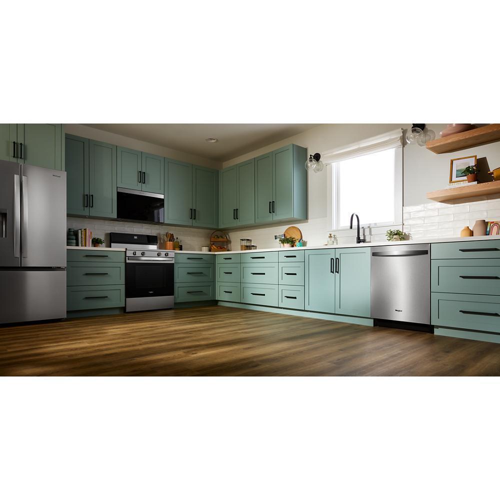 WHIRLPOOL WDTS8024SZ Whirlpool 24-inch Dishwasher With Total Coverage Wash Action AND...