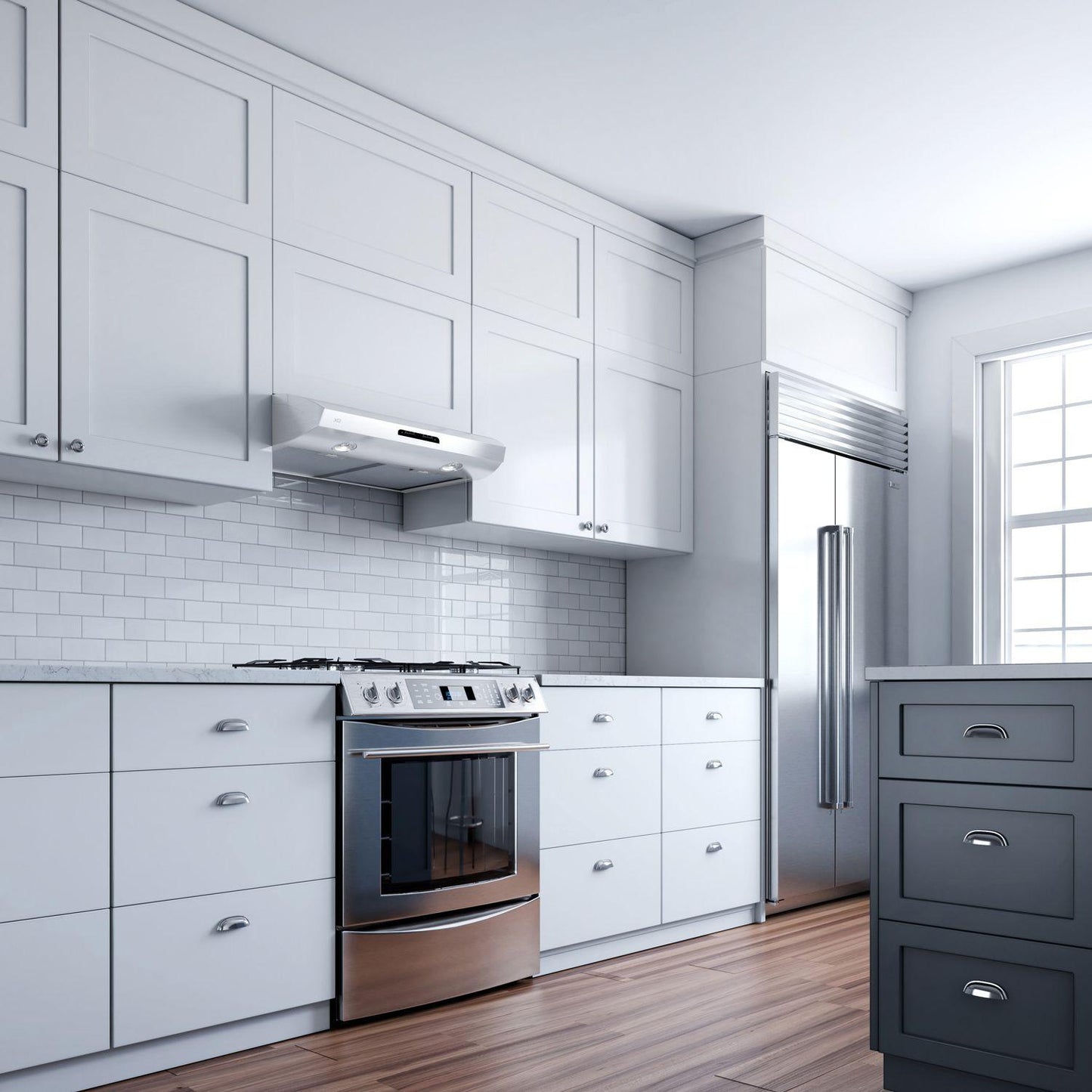 XO APPLIANCE XOE30W 30"" White - Xoe White - Performance Collection - Undercabinet Hood