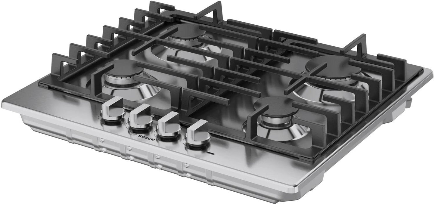 BOSCH NGM5453UC Bosch 500 Series Gas Cooktop Stainless Steel