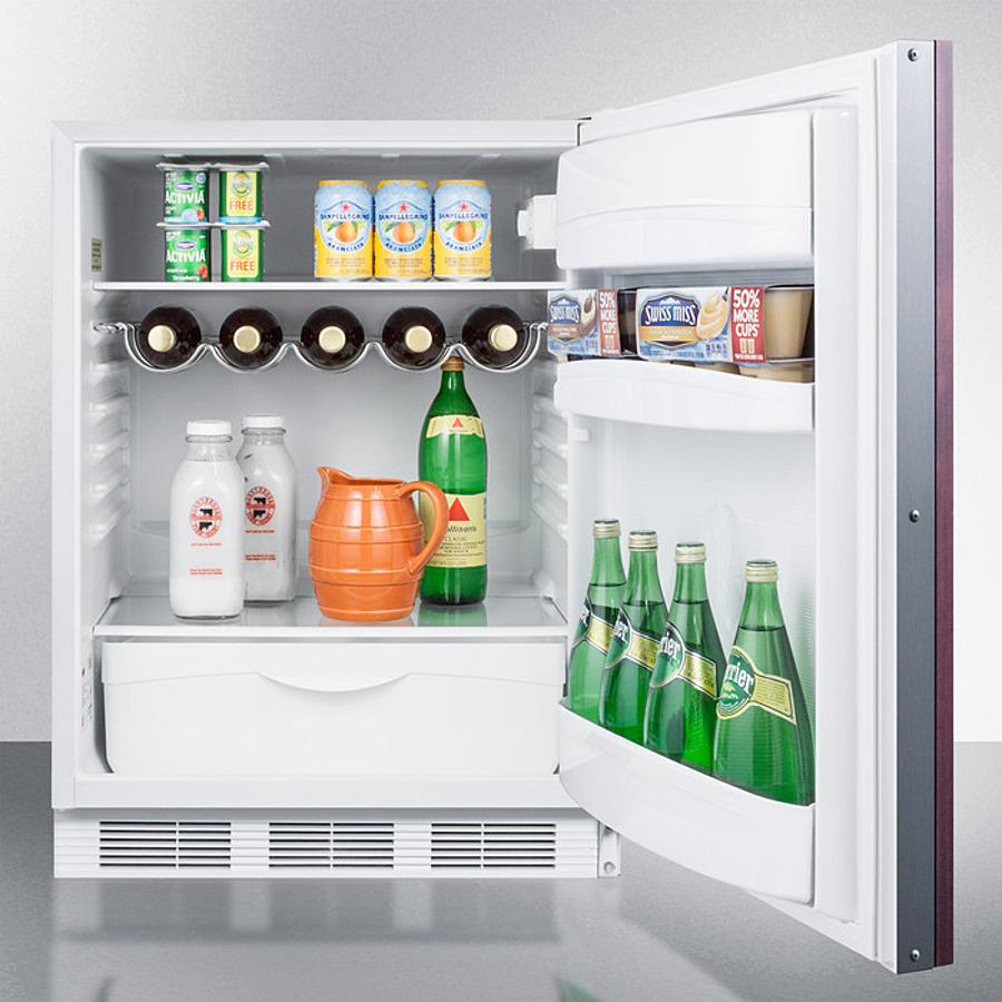 SUMMIT FF61WBIIF Built-in Undercounter Auto Defrost All-refrigerator for RESIDENTIAL...