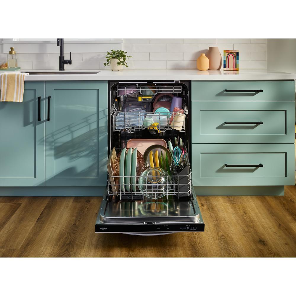 WHIRLPOOL WDTS8024SZ Whirlpool 24-inch Dishwasher With Total Coverage Wash Action AND...