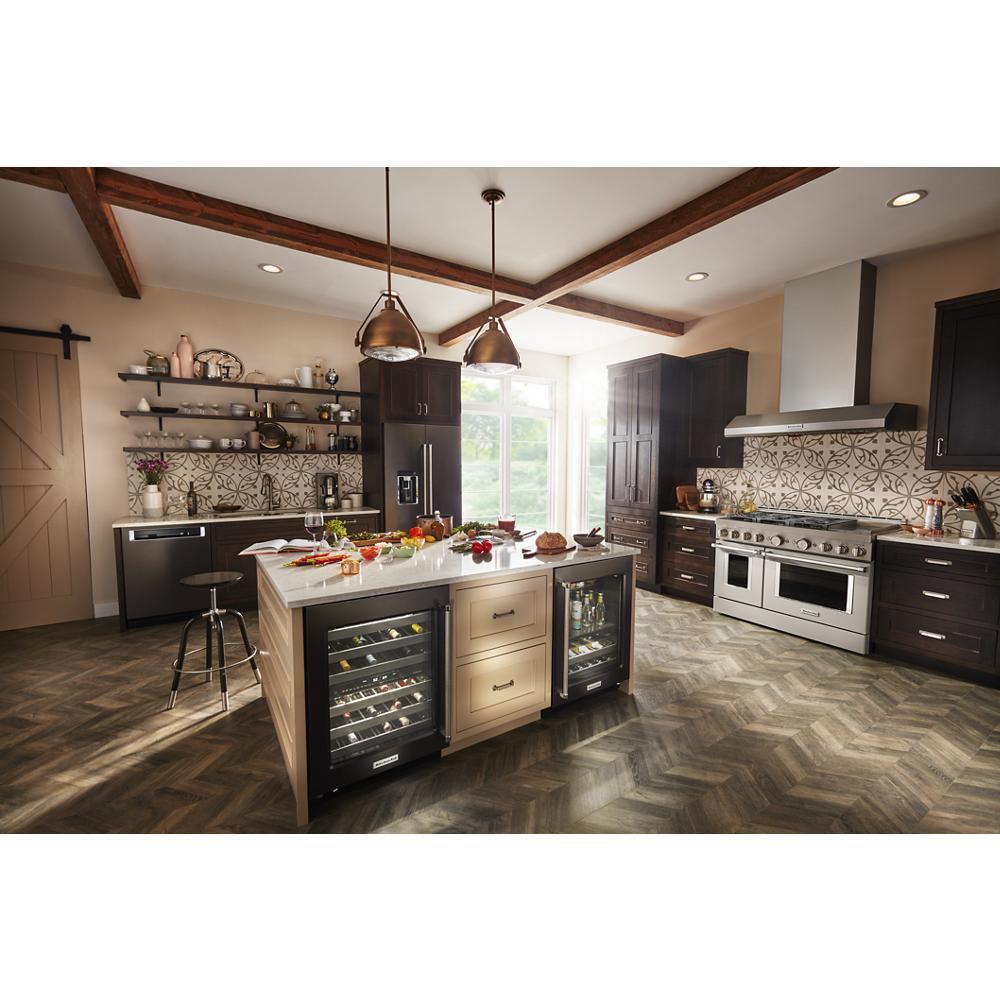 KITCHENAID KFGC558JMH Kitchenaid 48'' Smart Commercial-style Gas Range With Griddle - ...