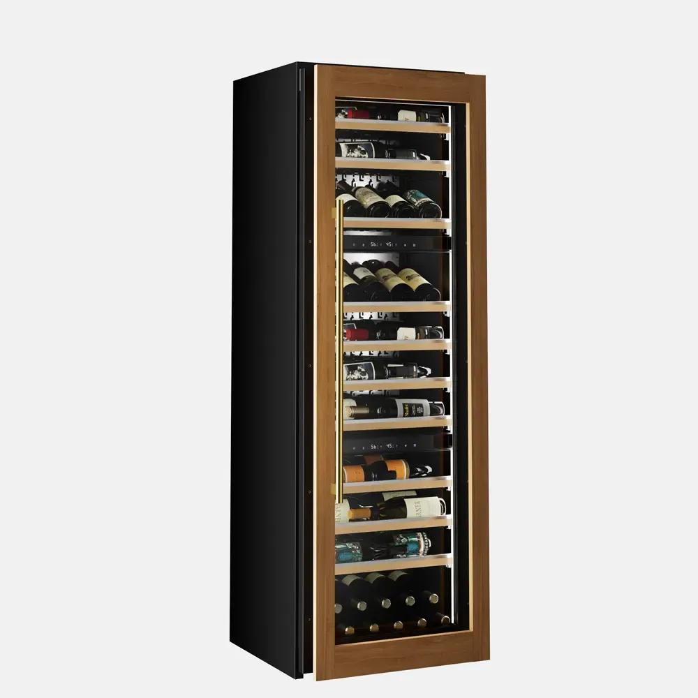 XO APPLIANCE XOU2470WTZGO Tall Built-in 3 Zone Wine Overlay Glass (fits 24in X 70in - 84in OP...