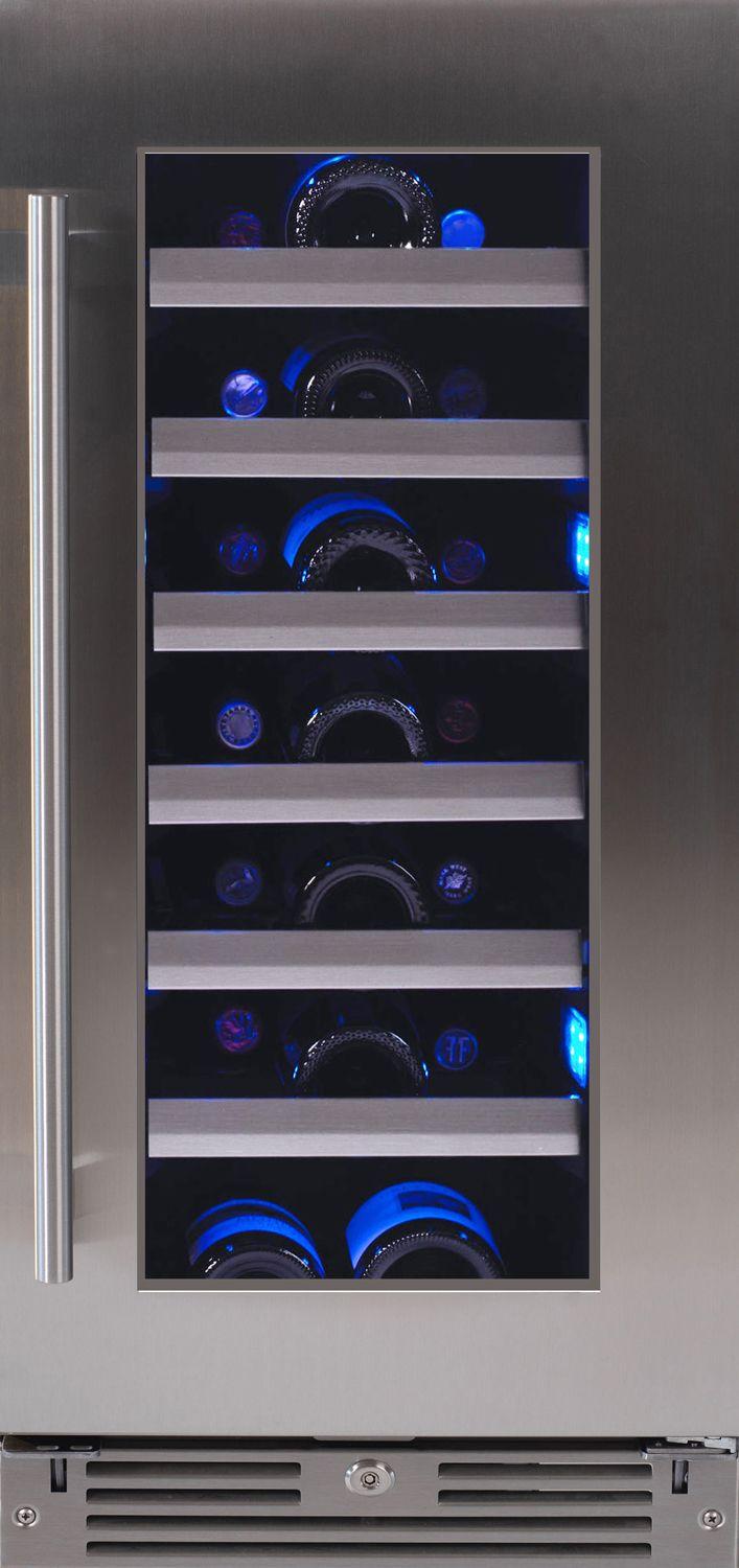 XO APPLIANCE XOU15WGSR XO Appliance Wine Cellar 15"" Ss Glass Rh