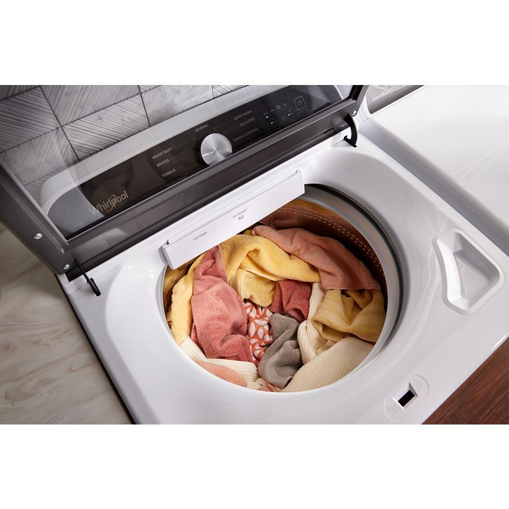 WHIRLPOOL WTW6157PW 5.2-5.3 Cu. Ft. Whirlpool Top Load Washer With Removable Agitator