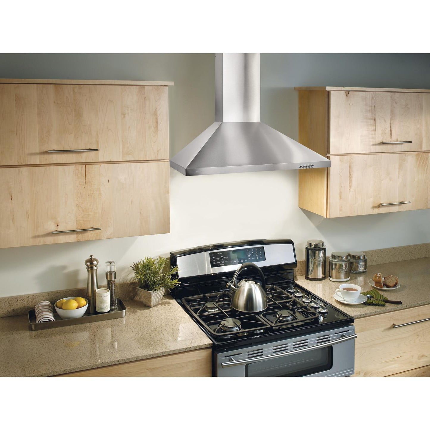 BROAN BW5036SSL Broan 36-inch Convertible European Style Wall-mounted Chimney RA...