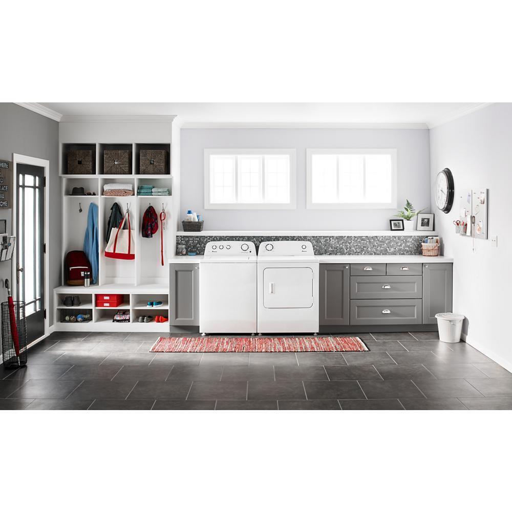 AMANA NGD4655EW 6.5 Cu. Ft. Top-load Gas Dryer With Automatic Dryness Control - White