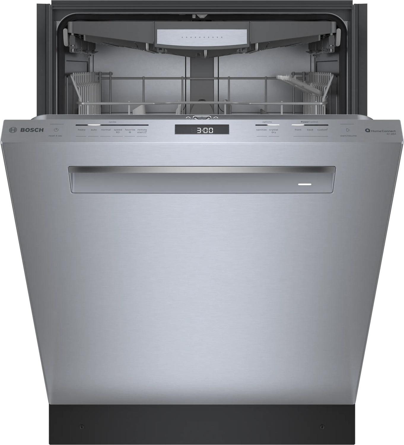 BOSCH SHP78CM5N Bosch 800 Series Dishwasher 24"" Stainless Steel