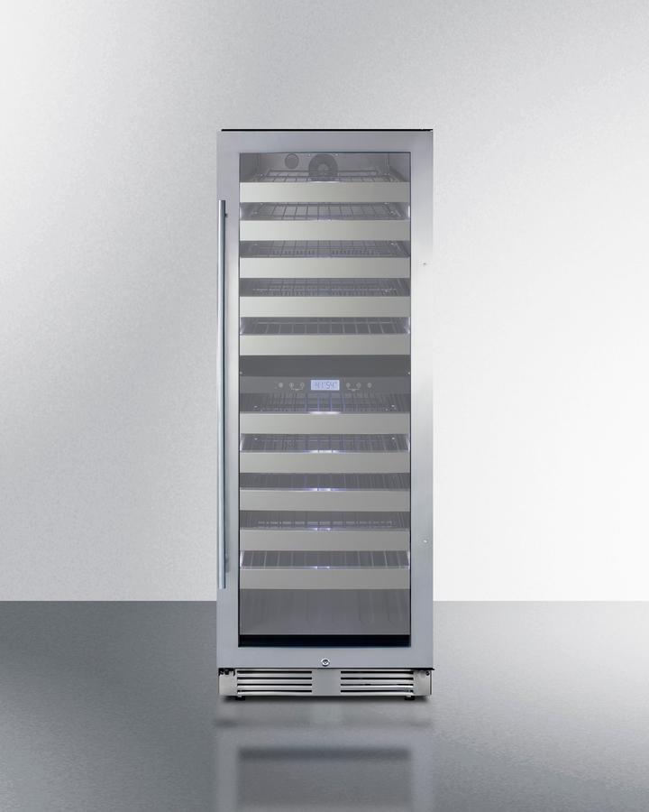 SUMMIT SWCP2116 Summit 24"" Wide Dual-zone Wine Cellar