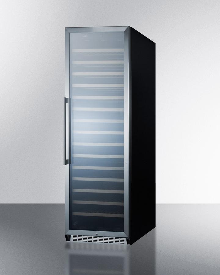 SUMMIT SWC1926 171 Bottle Single-zone Wine Cellar With Glass Door, Digital THERMOS...