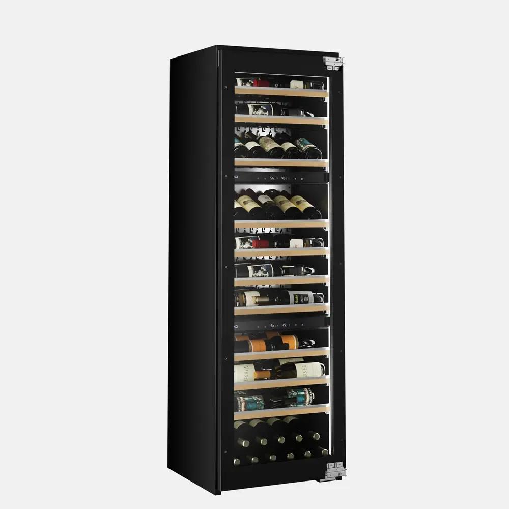 XO APPLIANCE XOU2470WTZGO Tall Built-in 3 Zone Wine Overlay Glass (fits 24in X 70in - 84in OP...