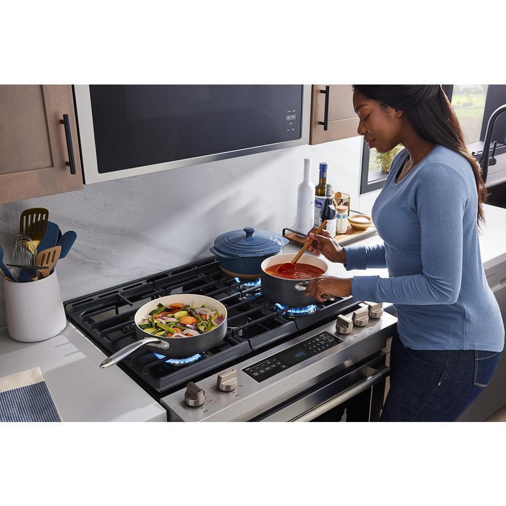 MAYTAG MGS8800PZ Maytag 30-inch Wide Slide-in Gas Range With Air Fry - 5.8 Cu. Ft.
