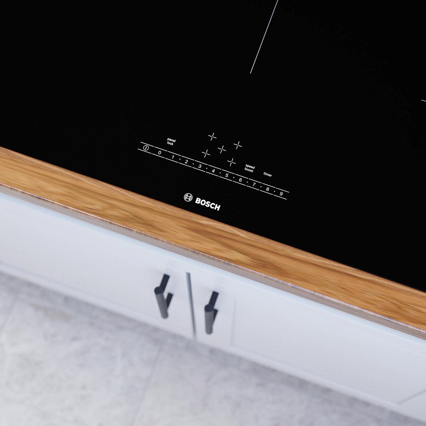 BOSCH NIT5660UC 500 Series Induction Cooktop 36'' Black, Surface Mount Without FRAM...