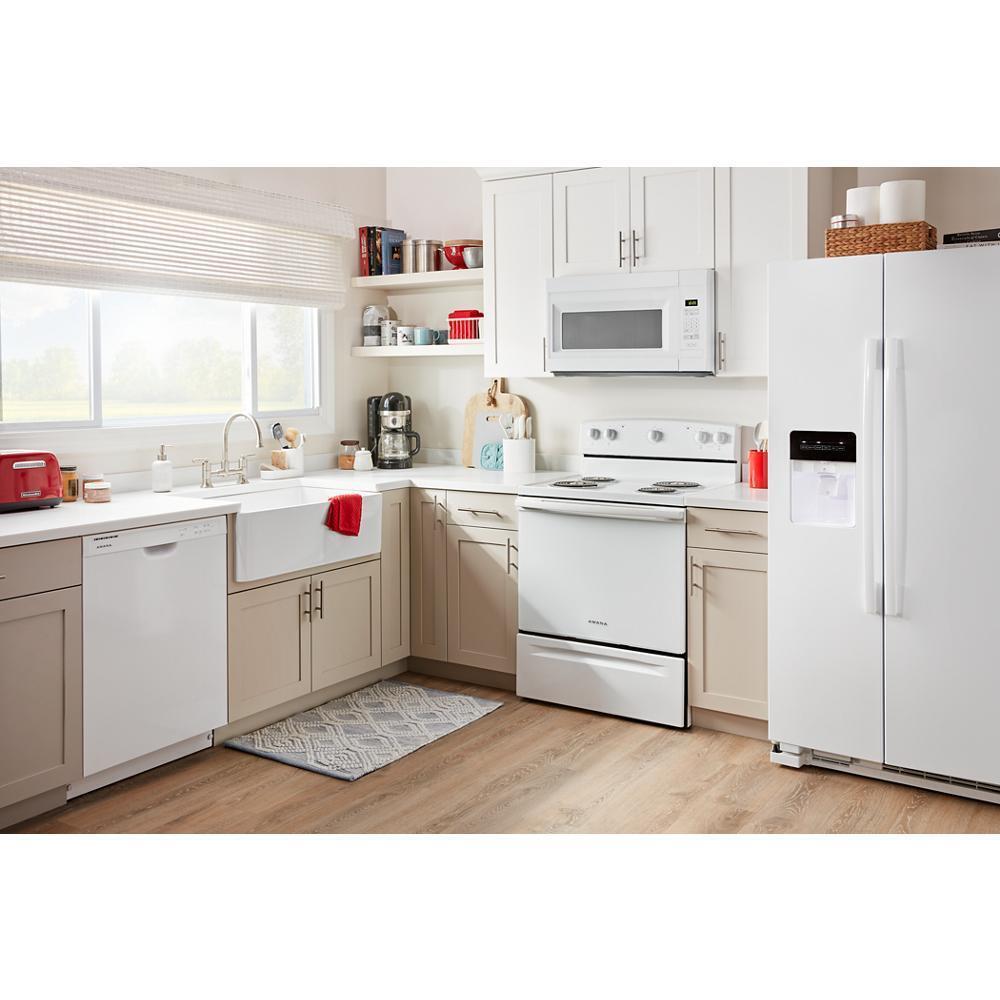AMANA ACR4203MNW Amana 30-inch Electric Range With Easy-clean Glass Door