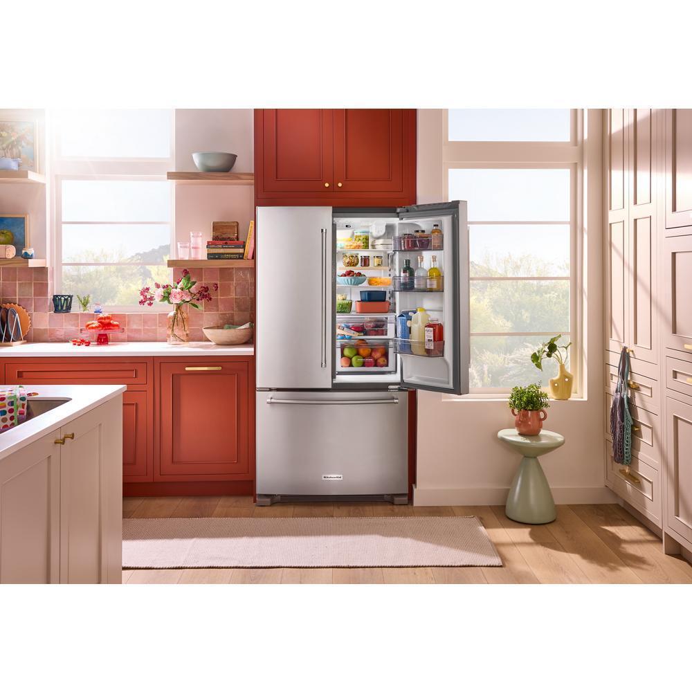KITCHENAID KRFC136RPS 20 Cu. Ft. 36-inch Width Counter-depth French Door Refrigerator WIT...