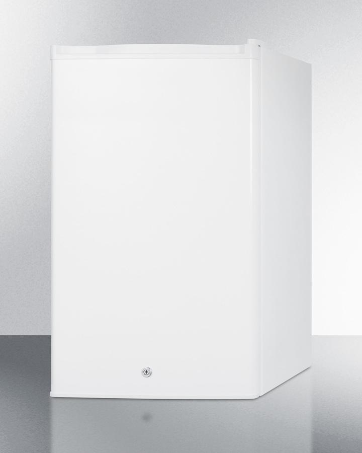 SUMMIT FF31L7 Commercially Approved Countertop All-refrigerator In White With DIG...