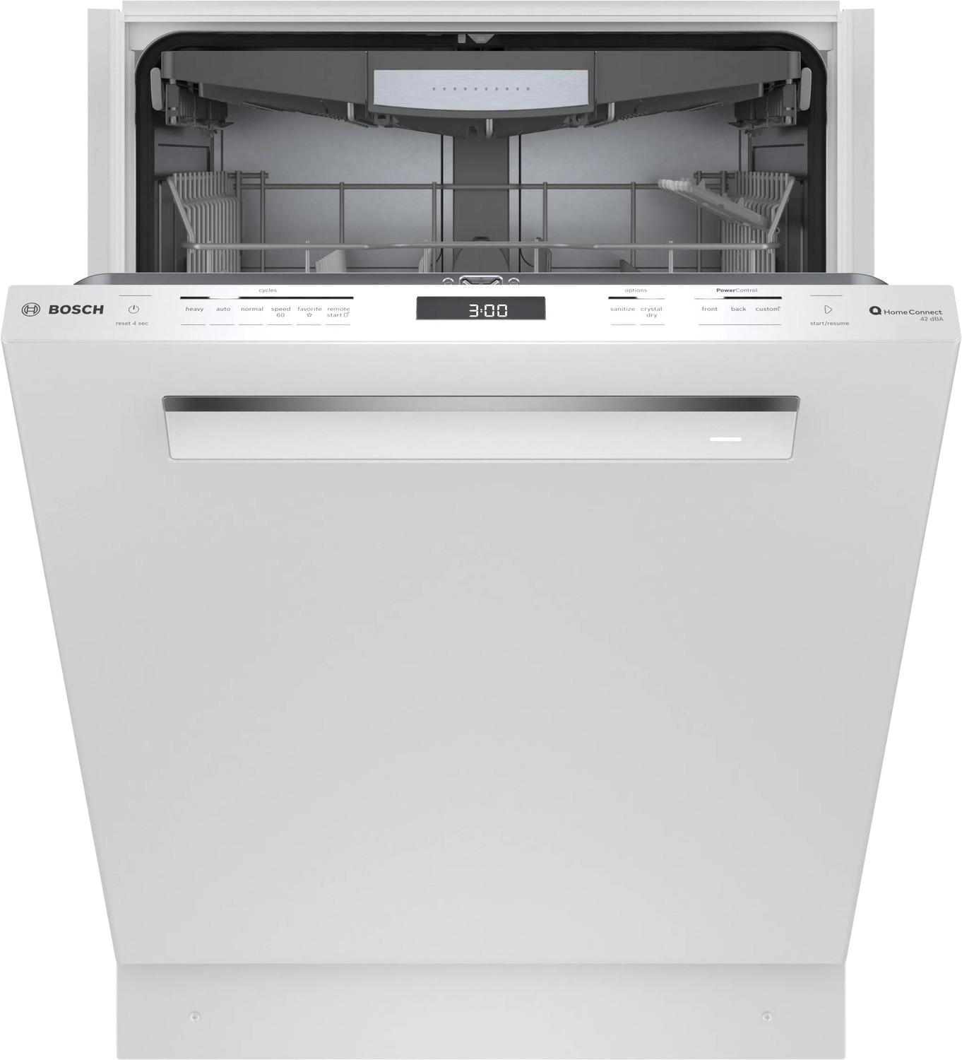 BOSCH SHP78CM2N Bosch 800 Series Dishwasher 24"" White