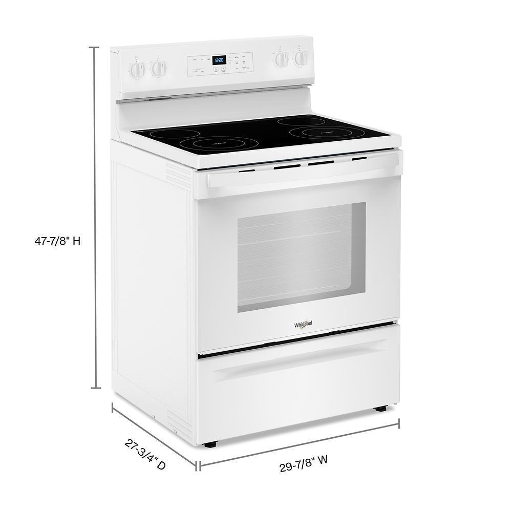 WHIRLPOOL WFES3030RW Whirlpool 30-inch Electric Range With No Preheat Mode