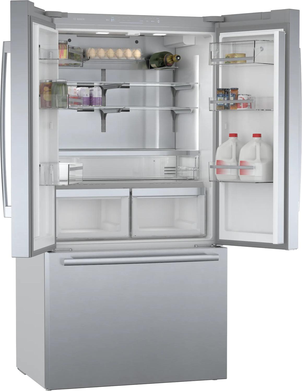 BOSCH B36CT80SNS Bosch French Door Bottom Mount Inox-easyclean