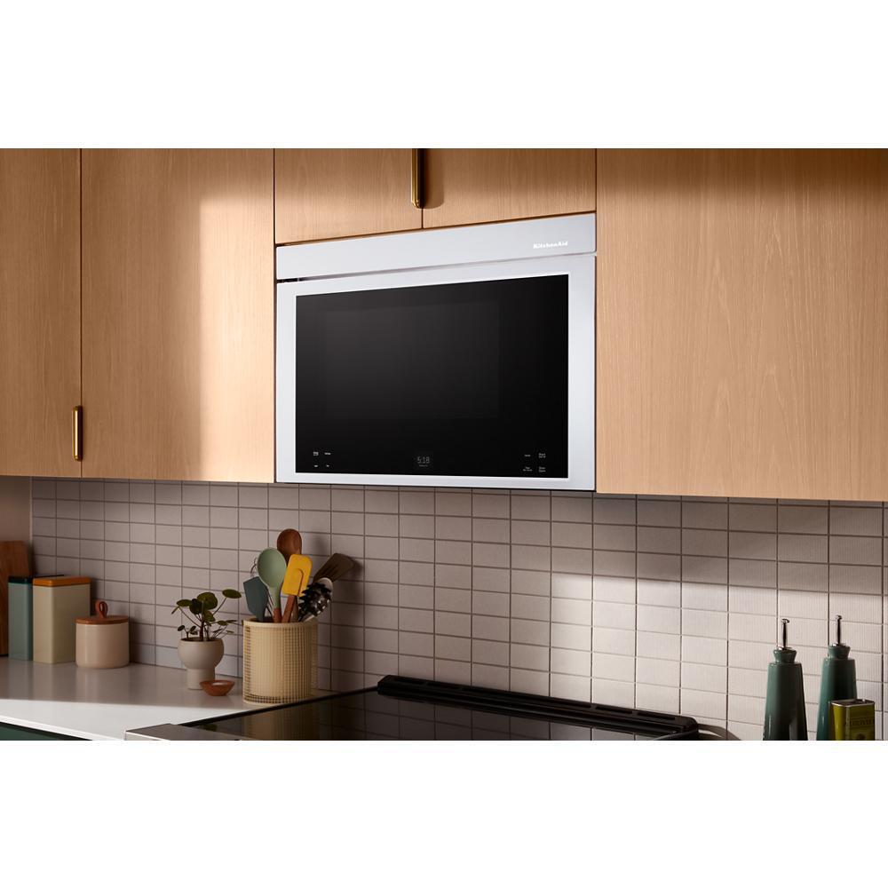 KITCHENAID KMMF530PWH Kitchenaid Multifunction Over-the-range Microwave Oven With FLUS...