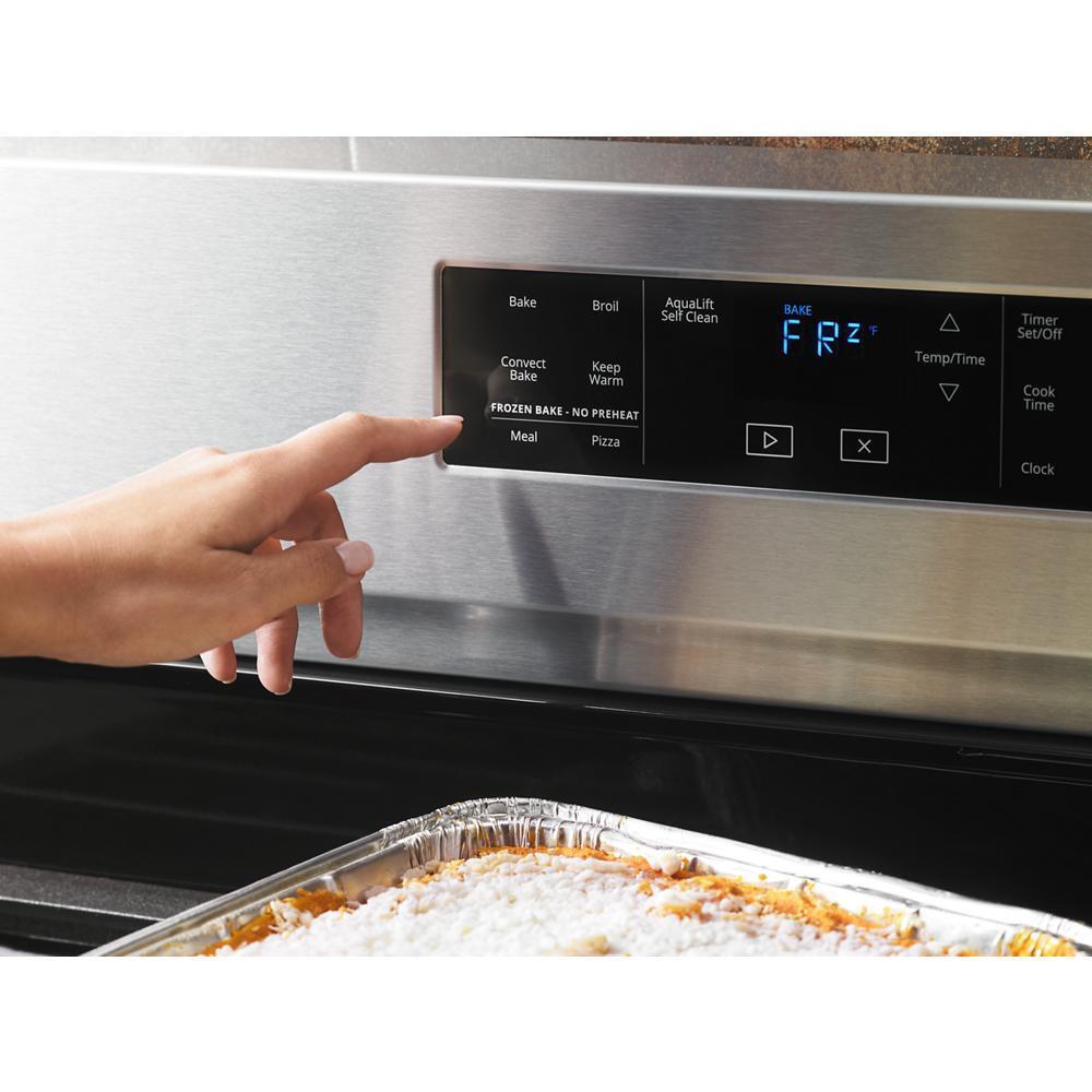 WHIRLPOOL WFG775H0HZ Whirlpool 30-inch,5.8 Cu Ft, Gas Freestanding Range With 5 Burners ...