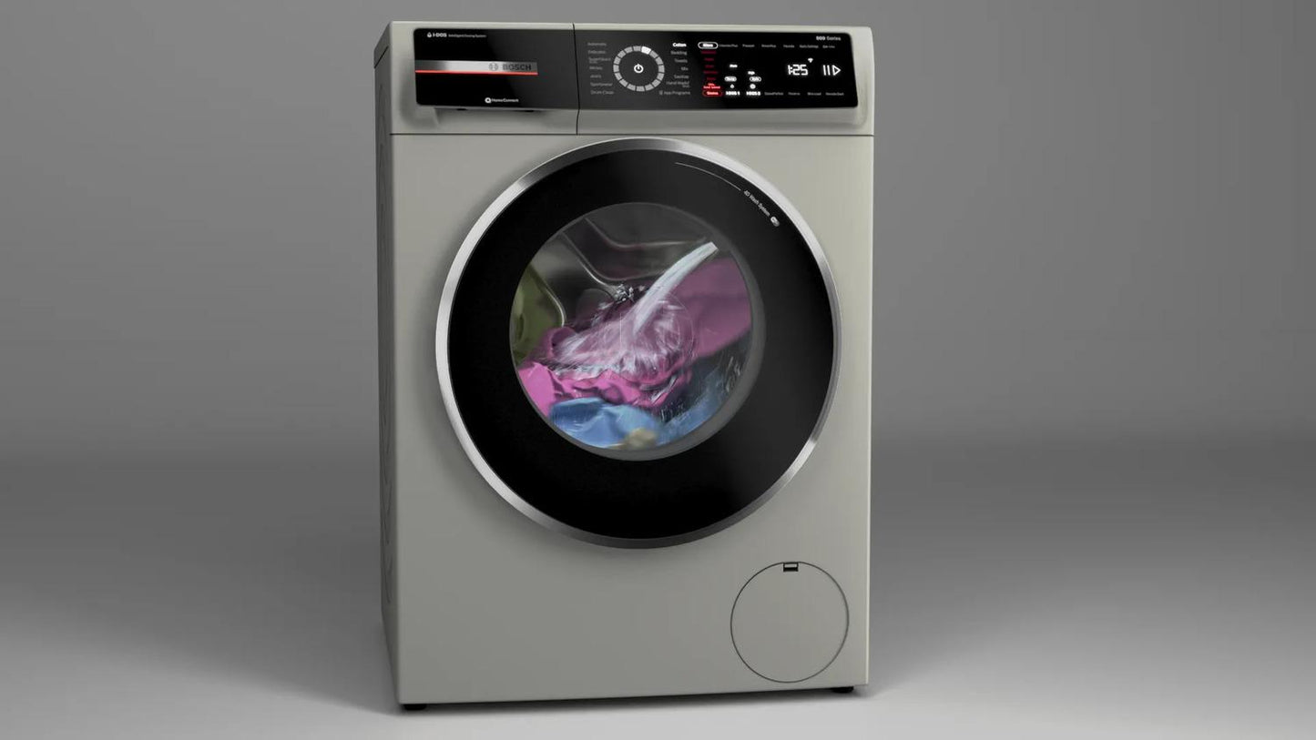 BOSCH WGB246AXUC Bosch 800 Series Compact Washer , Silver Inox Wgb246axuc