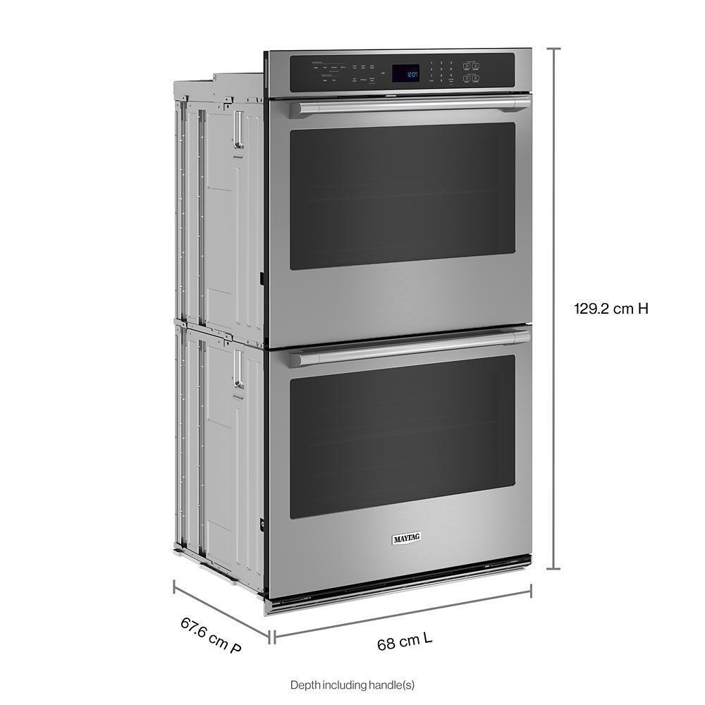 MAYTAG MOED6027LZ Maytag 27-inch Double Wall Oven With Air Fry and Basket - 8.6 Cu. Ft.