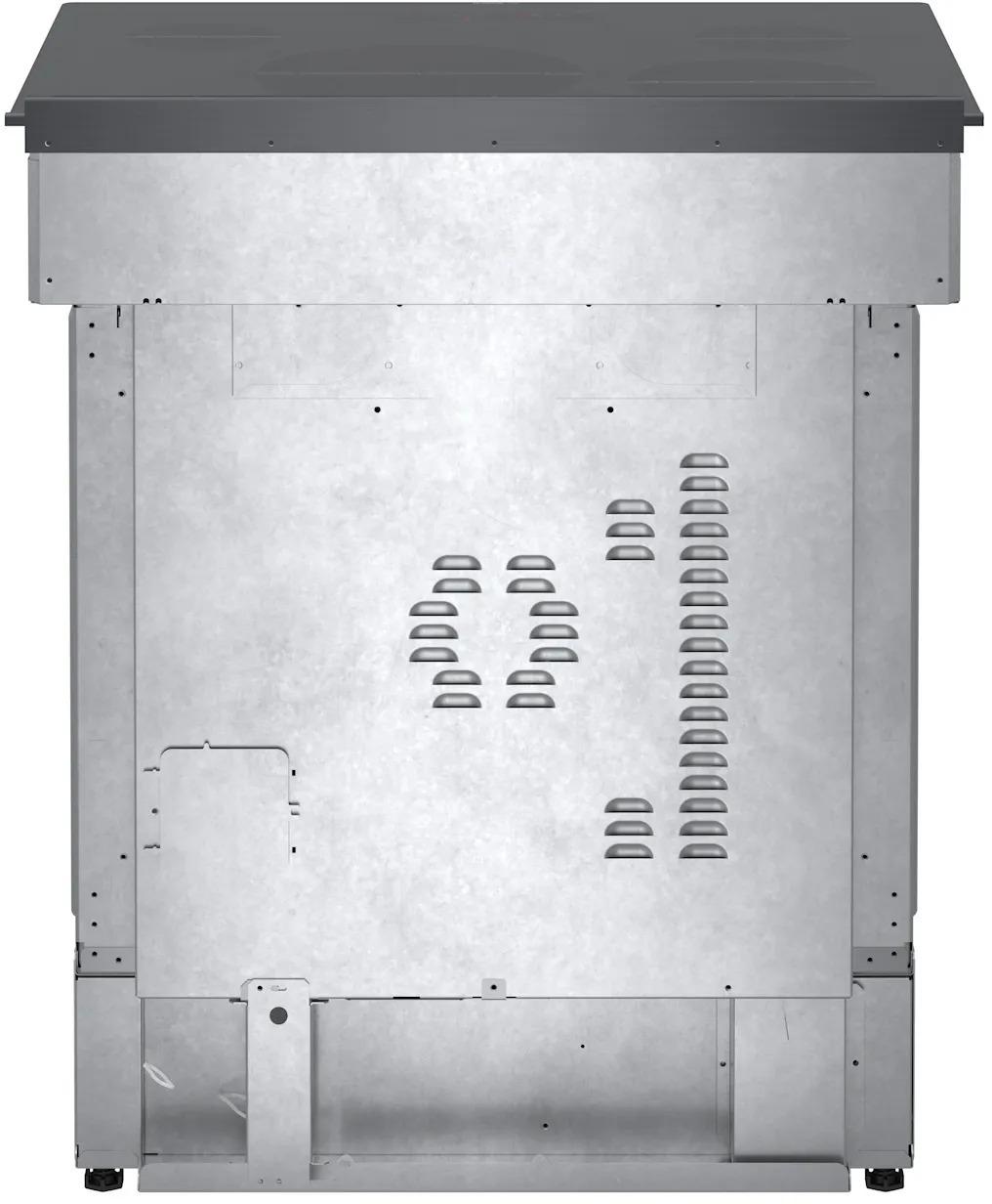 BOSCH HII8047U 800 Series Induction Slide-in Range 30'' Black Stainless Steel HII8...