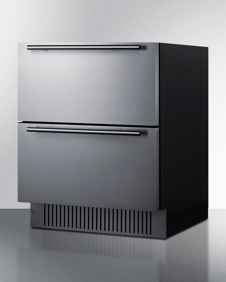 SUMMIT SPR275OS2D Summit 27"" Wide 2-drawer All-refrigerator