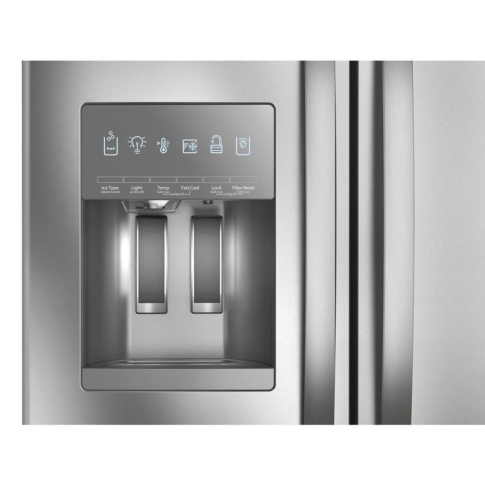 WHIRLPOOL WRFF3436RZ Whirlpool 36-inch Wide French Door Bottom Mount Refrigerator