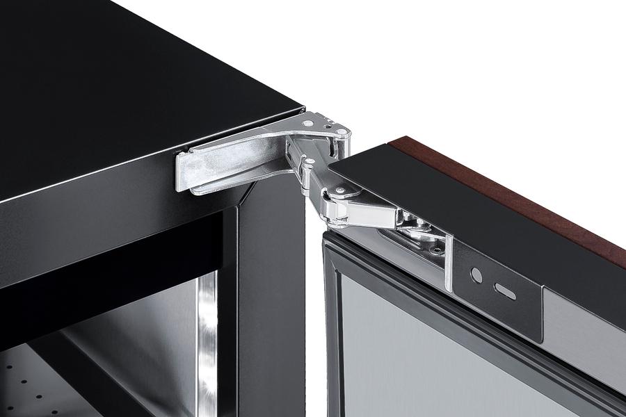 SUMMIT SCR610BLSDIF Built-in Undercounter Commercial All-refrigerator W/ss Interior, DI...