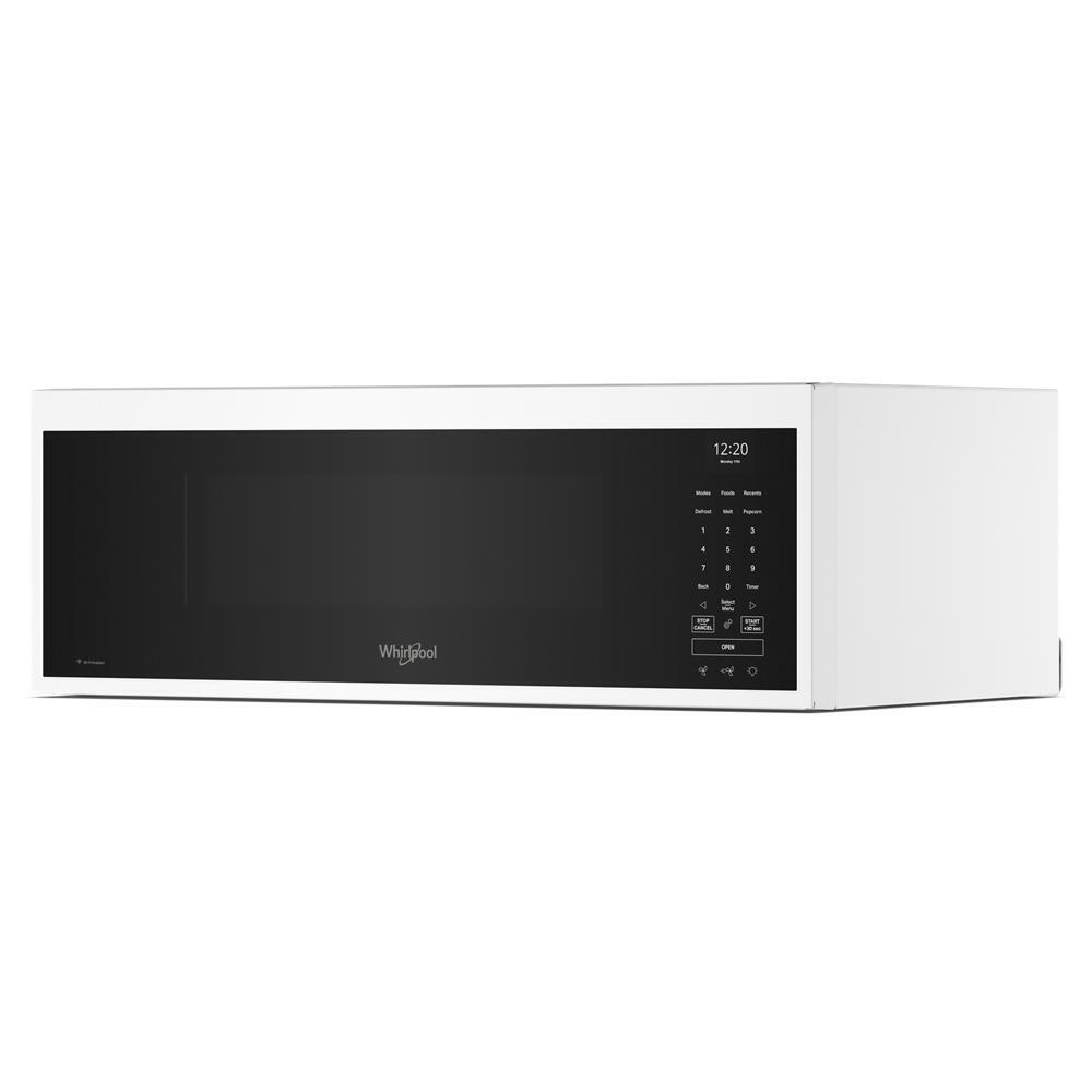 WHIRLPOOL WMML5530RW 1.1 Cu. Ft. Smart Low Profile Microwave Hood Combination With 450 C...