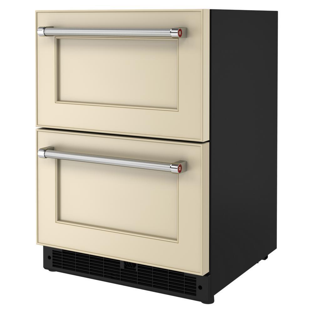 KITCHENAID KUDR204KPA 24"" Panel-ready Undercounter Double-drawer Refrigerator - Panel REA...