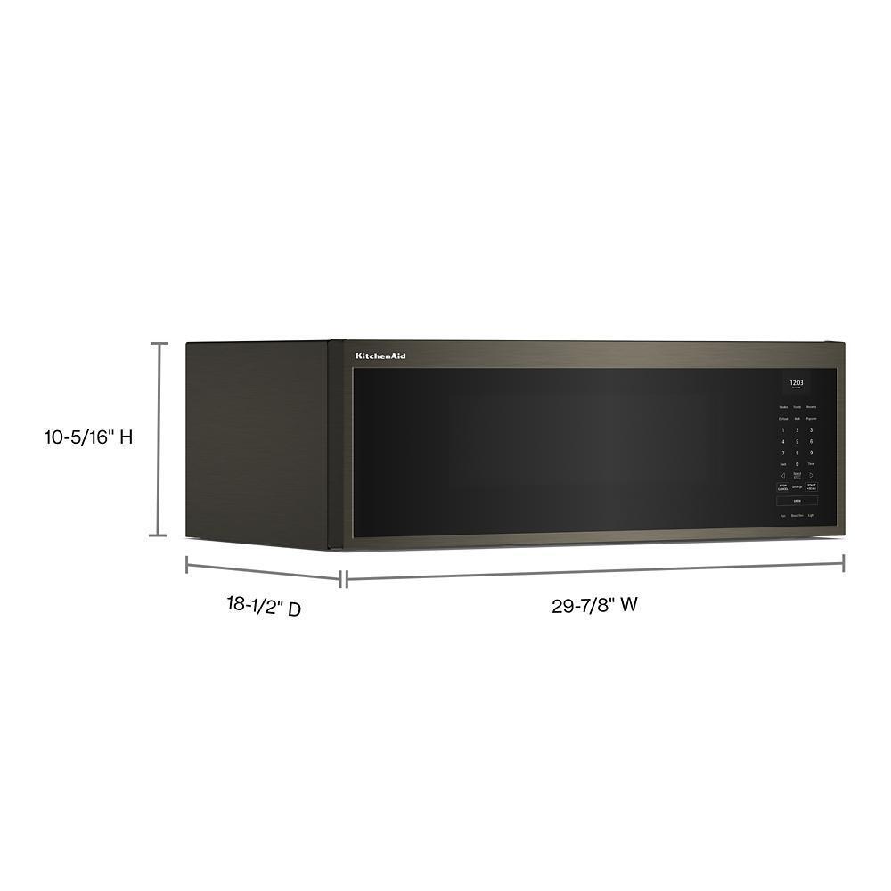 KITCHENAID KMML550RBS Smart Low Profile Microwave Hood Combination With Dual Fan Ventilation