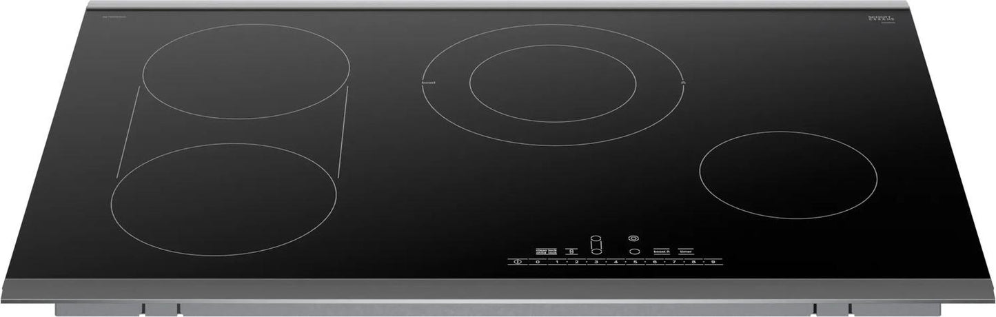 BOSCH NET8069SUC 800 Series Electric Cooktop 30'' Black, Surface Mount With Frame NE...