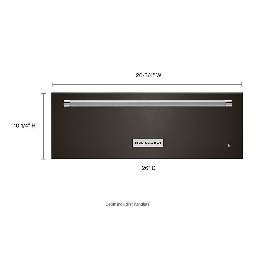 KITCHENAID KOWT107EBS 27'' Slow Cook Warming Drawer With Printshield Finish - Black S...