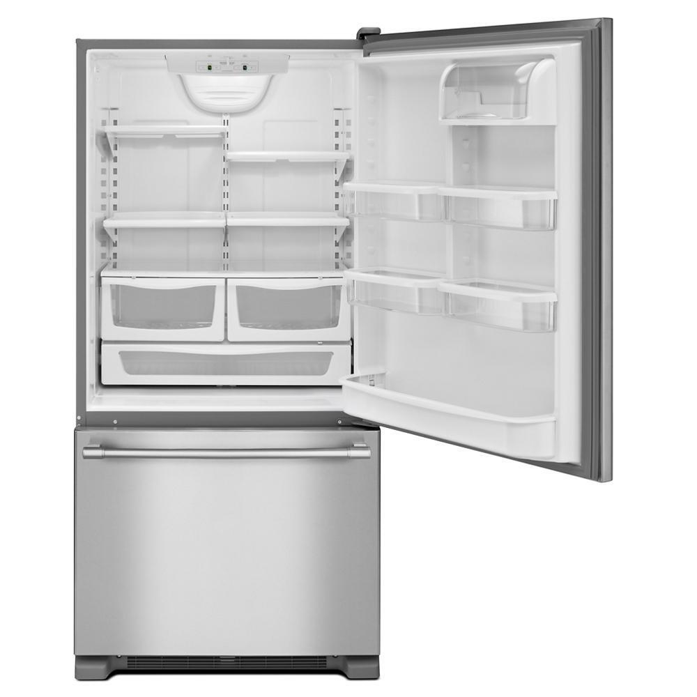 MAYTAG MBF2258FEZ Maytag 33-inch Wide French Door Refrigerator - 22 Cu. Ft. - FING...