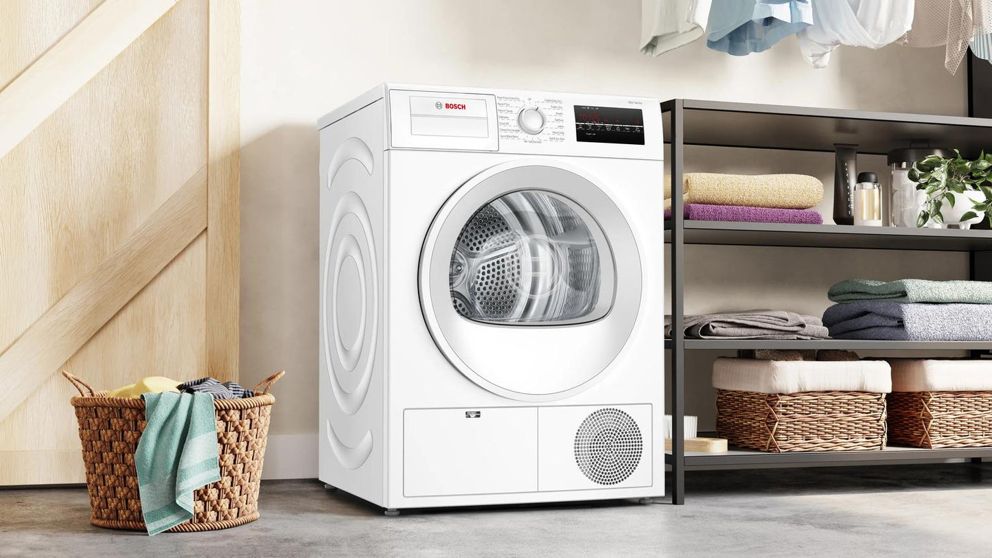 BOSCH WPA12100UC Bosch 300 Series Compact Condensation Dryer